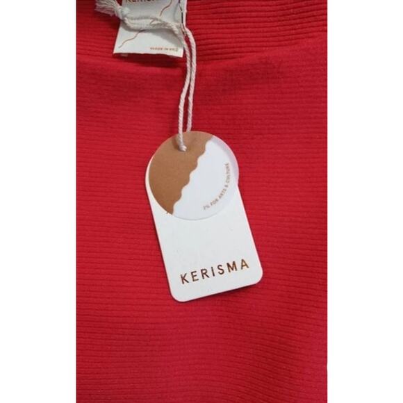 Kerisma RYU Dolman Pink Red Oversized G550 Sweater Sz M / L - Picture 14 of 15